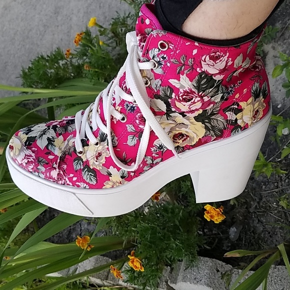 Prima Donna Shoes | Primadonna Floral Platforms Size | Poshmark